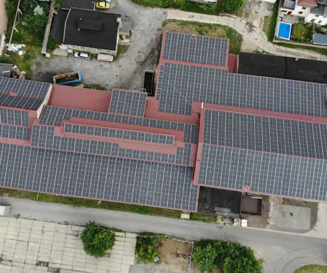 PV system 470 kWp modules 1320x 355 Wp 