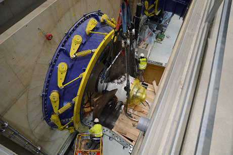 Barrage Hagneck en 1920